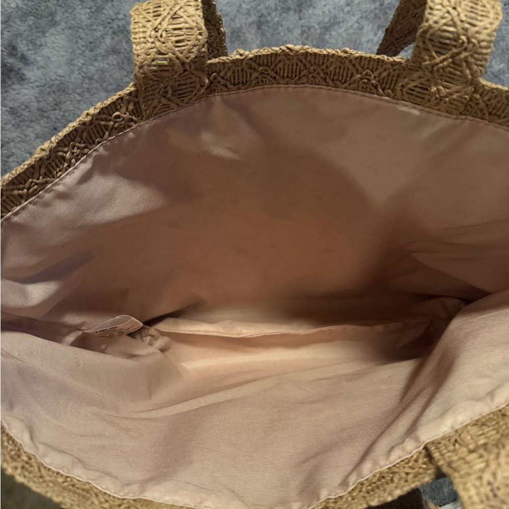 Dior Tan Woven Tote Bag - Picture 4 of 5